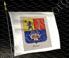 drapeau-RICARD_Noblesse d'Empire._France