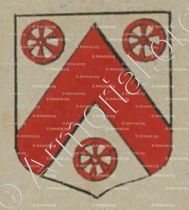 de TRUCK (Alsace)_Blason enregistré sous le règne de Louis XIV_France