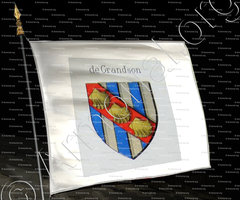 drapeau-de GRANDSON _Genève avant 1535._Suisse