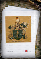 velin-d-Arches-von MECHEL_Wappenbuch der Stadt Basel . B.Meyer Knaus 1880_Schweiz 