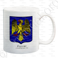 mug-FLEURY MERVACHE_Armorial Philippe de Fleury. Paris._France