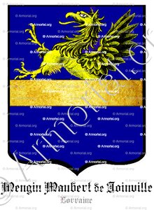 MENGIN-MAUBERT de JOINVILLE