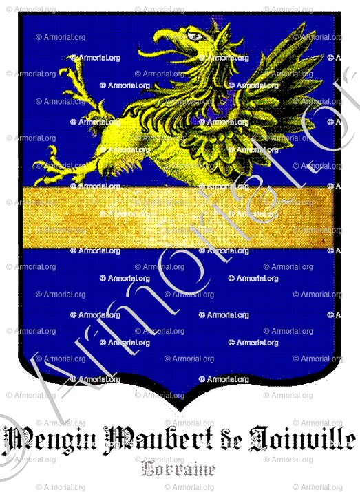 MENGIN-MAUBERT de JOINVILLE_Lorraine_France