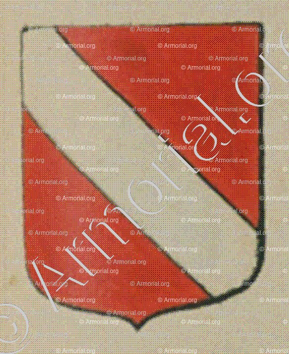 LUTAN de KAGENECK (Alsace)_Blason enregistré sous le règne de Louis XIV_France 