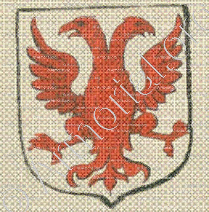 NADAU (La Rochelle)_Blason enregistré sous le règne de Louis XIV._France
