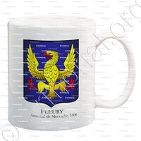 mug-FLEURY_Armorial Philippe de Fleury. Paris._France