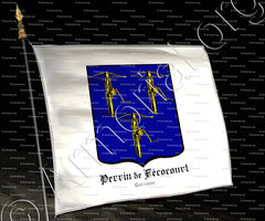 drapeau-PERRIN de FECOCOURT_Lorraine_France