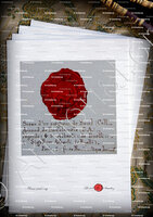 velin-d-Arches-ALBERTI de Beuil_Comté de Nice. Sceau d'un seigneur de Beuil._France