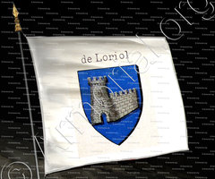 drapeau-de LORIOL _Bresse, 1400. Genève XVIe s._Suisse, France.