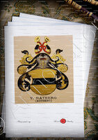 velin-d-Arches-von RATBERG_Wappenbuch der Stadt Basel . B.Meyer Knaus 1880_Schweiz 