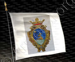 drapeau-THAON de REVEL SAINT ANDRE_Armorial Nice. (J. Casal, 1903) (Bibl. mun. de Nice)._France (i)