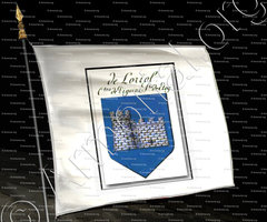 drapeau-de LORIOL_Ctes de Digoine, Srg..de Etoy. Vaud_Suisse