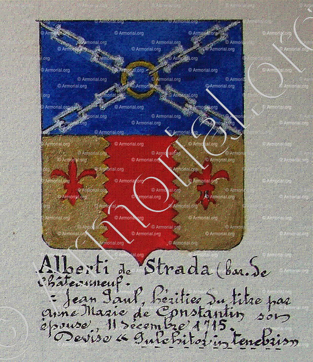 ALBERTI de STRADA_Armorial Nice. (J. Casal, 1902) (Bibl. mun. de Nice)_France (i)