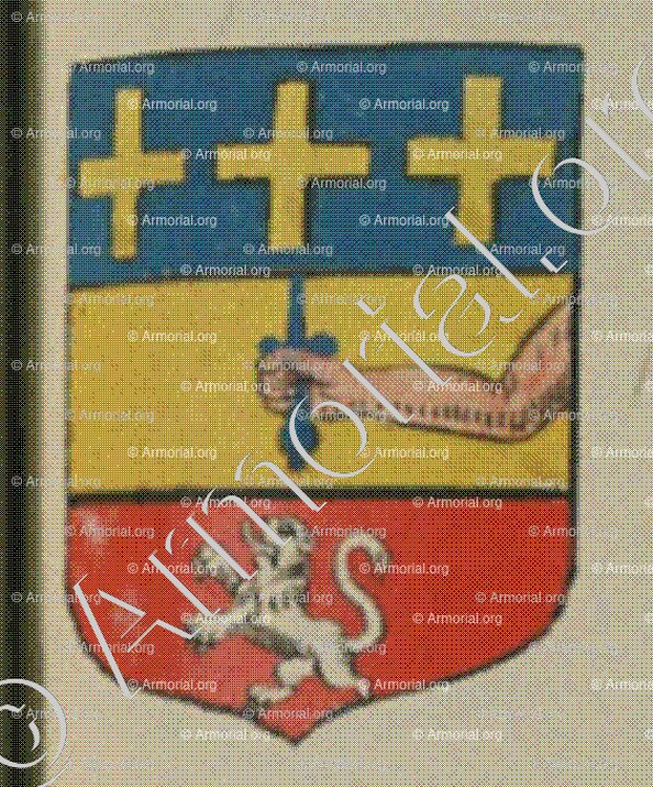 de VALCOURT (Alsace)_Blason enregistré sous le règne de Louis XIV_France