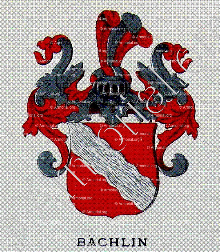 BÄCHLIN_Wappenbuch des Stadt Basel. Meyer Kraus, 1880_Schweiz