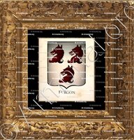 cadre-ancien-or-FURGON_Armorial Philippe de Fleury. Paris._France