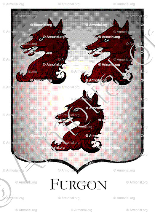FURGON_Armorial Philippe de Fleury. Paris._France