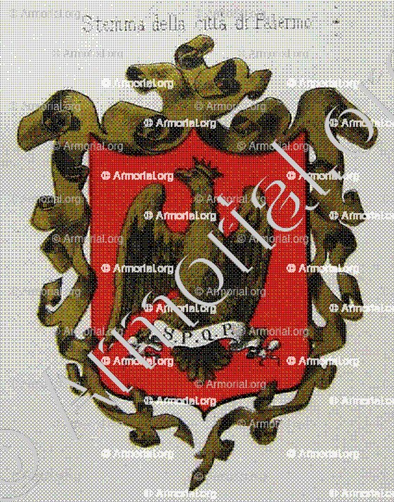 STEMMA DELLA CITA DI PALERMO_Sicilia._Italia ()