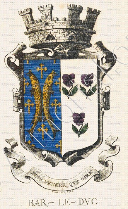BAR-LE-DUC_Armorial des villes, bourgs, et villages., 1877._Europe (+)