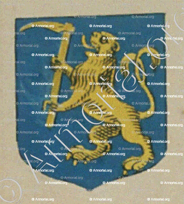 MADDER (Alsace)_Blason enregistré sous le règne de Louis XIV_France 