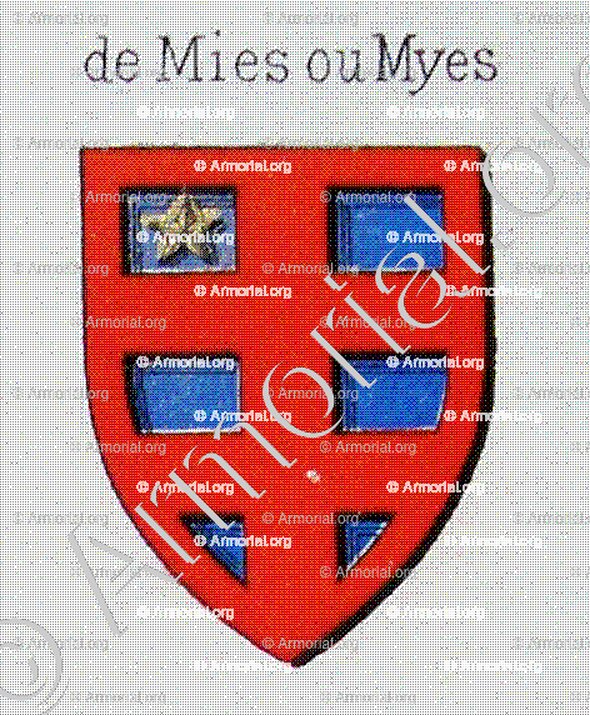 de MIES _Genève avant 1535._Suisse