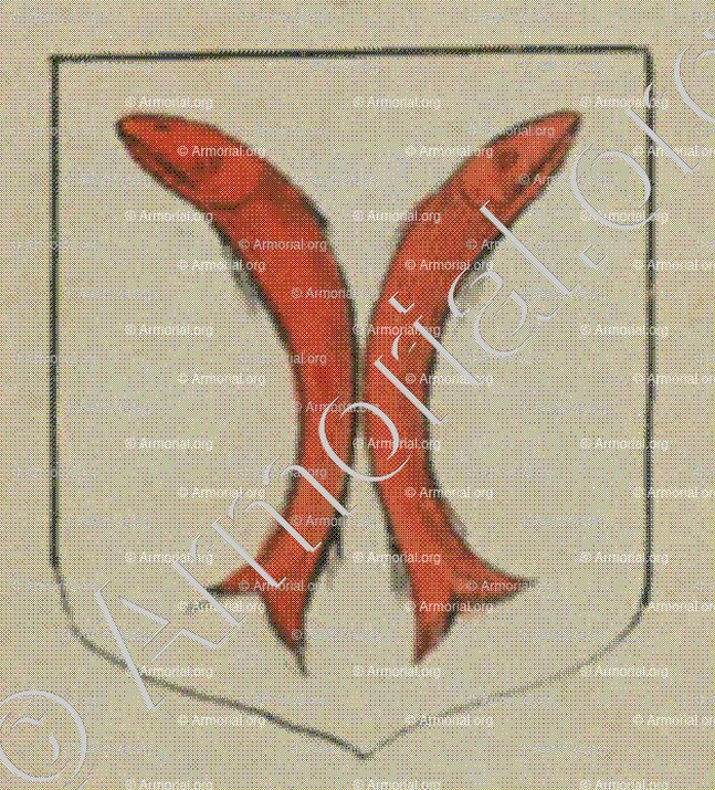 de VAUX (Alsace)_Blason enregistré sous le règne de Louis XIV_France