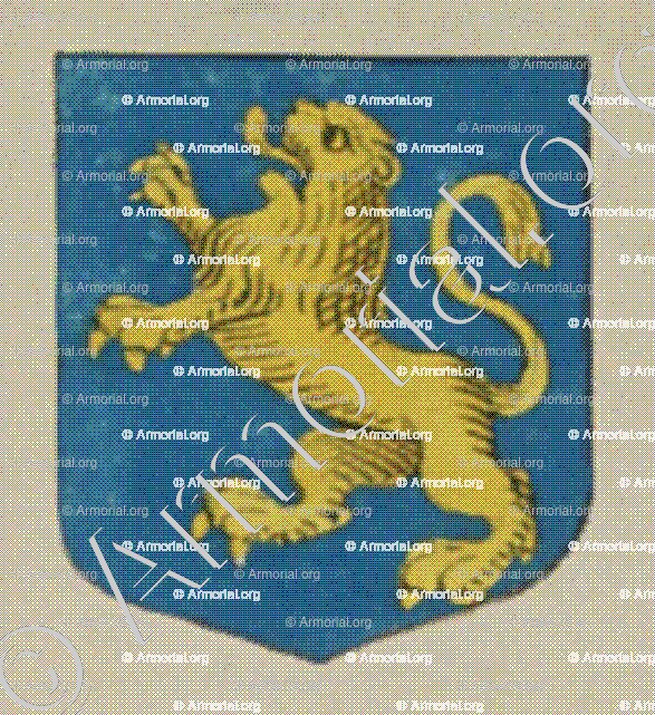 MADELEN ve de FERESTE (Alsace)_Blason enregistré sous le règne de Louis XIV_France 