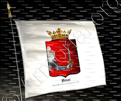 drapeau-AMAT Marchese di VILLARIOS_Cagliari 1731. Sardegna._Italia...