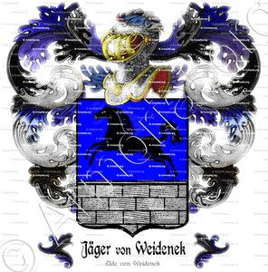 JÄGER Edle von WEIDENEK