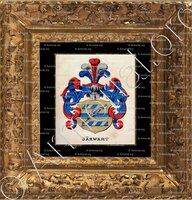 cadre-ancien-or-BÄRWART_Wappenbuch des Stadt Basel. Meyer Kraus, 1880_Schweiz