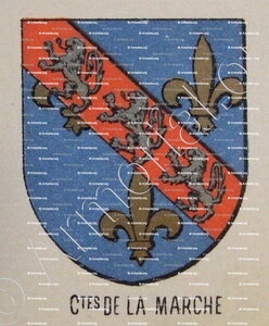Comtes de la MARCHE