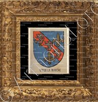 cadre-ancien-or-Comtes de la MARCHE_Bourbonnais_France