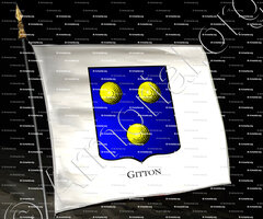 drapeau-GITTON_Armorial Philippe de Fleury. Paris._France