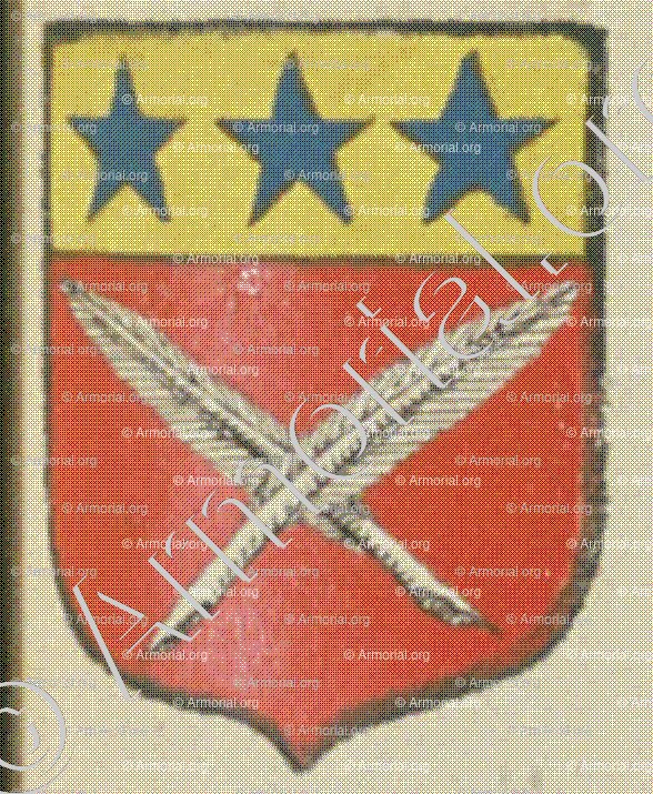 NICOLAS (La Rochelle)_Blason enregistré sous le règne de Louis XIV._France