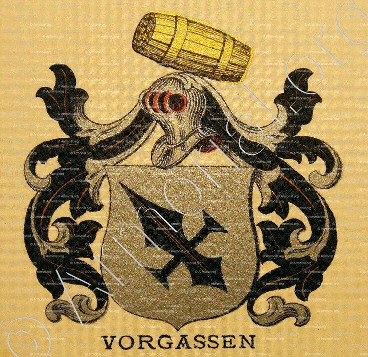 VORGASSEN_Wappenbuch der Stadt Basel . B.Meyer Knaus 1880_Schweiz 