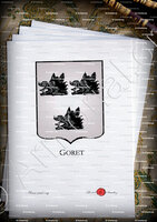 velin-d-Arches-GORET_Armorial Philippe de Fleury. Paris._France