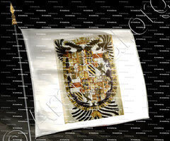 drapeau-CARLOS V_Carlos I de España y V del Sacro Imperio Romano Germánico._España