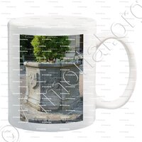 mug-de BOUBERS_Blason sculpté sur une fontaine d'Abbeville (Picardie)_France ()