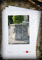 velin-d-Arches-de BOUBERS_Blason sculpté sur une fontaine d'Abbeville (Picardie)_France ()