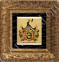 cadre-ancien-or-WACKERNAGEL_Wappenbuch der Stadt Basel . B.Meyer Knaus 1880_Schweiz 