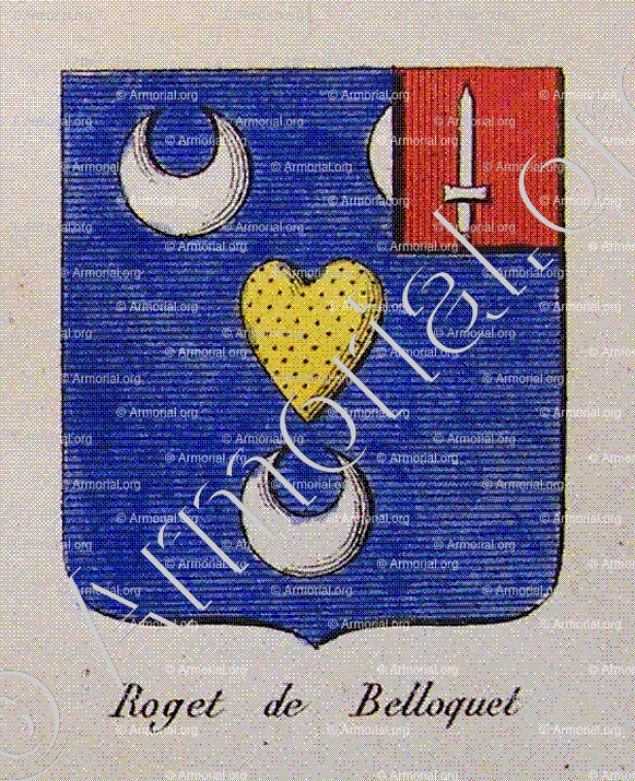 ROGET DE BELLOQUET_Noblesse d'Empire._France