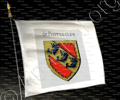 drapeau-de PIERRESCIZE _Genève avant 1535._Suisse