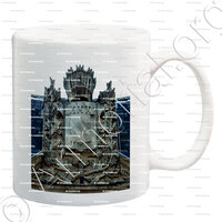 mug-ABBEVILLE_armoiries de la ville, Abbeville, Picardie_France