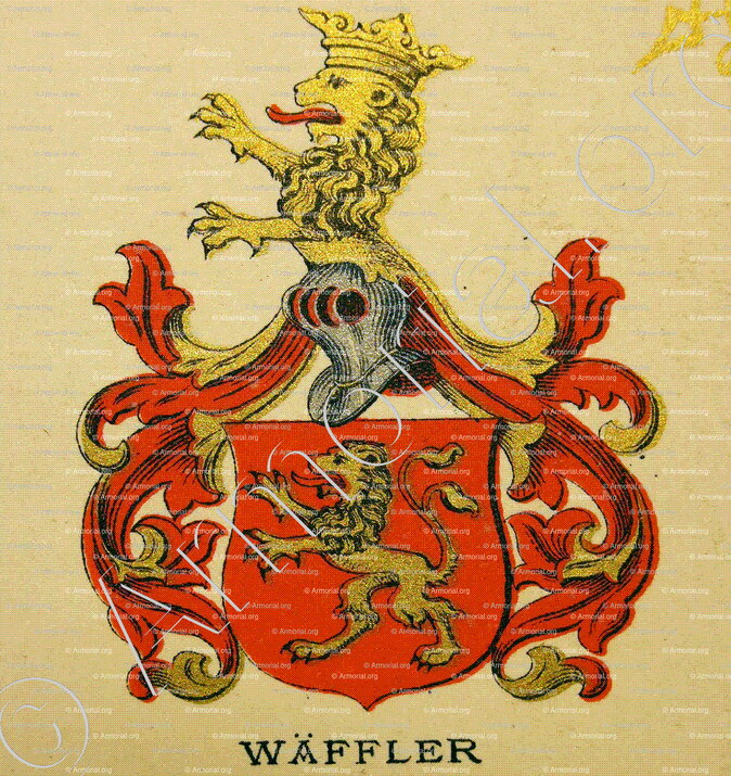 WAEFFLER_Wappenbuch der Stadt Basel . B.Meyer Knaus 1880_Schweiz 