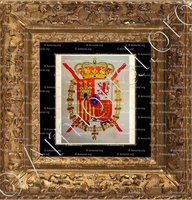 cadre-ancien-or-Don JUAN CARLOS I_Armas de Su Majestad el Rey, 1975._España