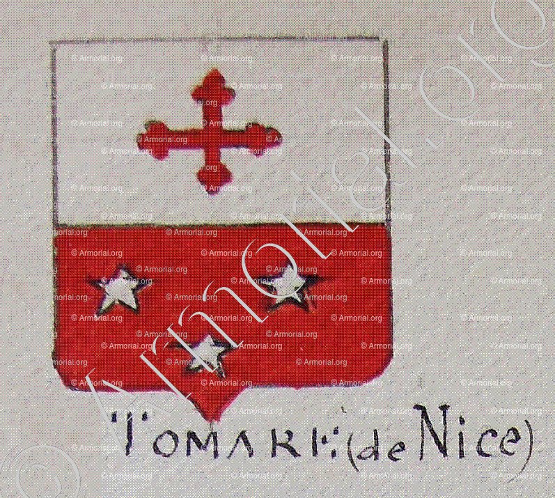 TOMARE_Armorial Nice. (J. Casal, 1903) (Bibl. mun. de Nice)._France (i)