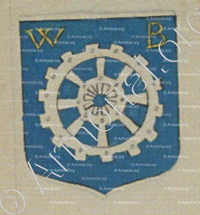 WINTELINGBURGER (Alsace)_Blason enregistré sous le règne de Louis XIV_France 