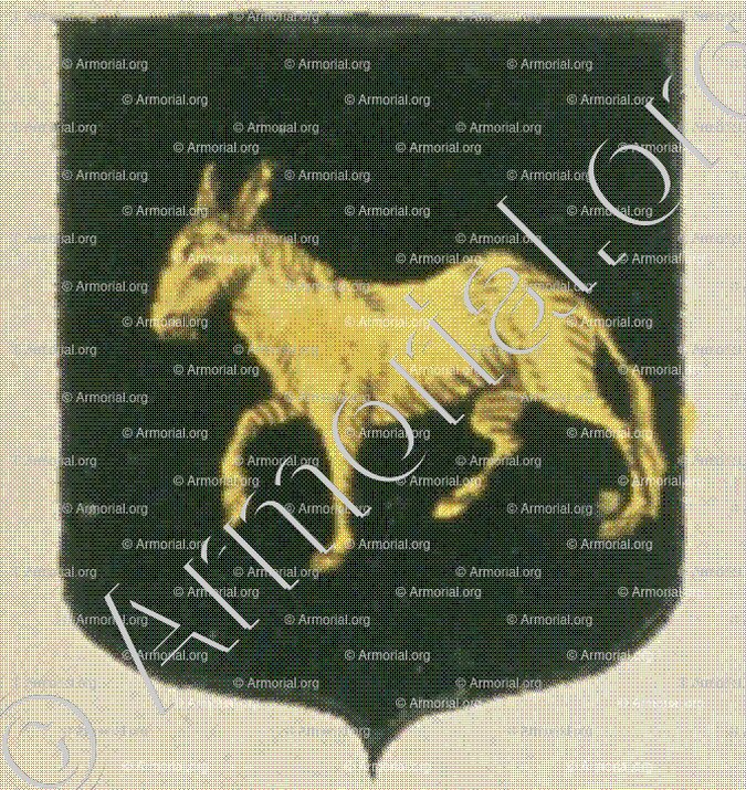 BERNARDEAU (La Rochelle)_Blason enregistré sous le règne de Louis XIV._France