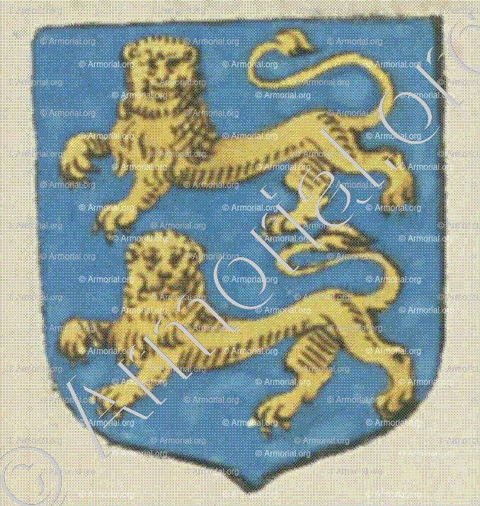 NORMAND (La Rochelle)_Blason enregistré sous le règne de Louis XIV._France