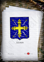 velin-d-Arches-IGONIN_Armorial Philippe de Fleury. Paris._France
